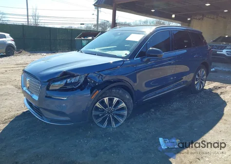 2022 Lincoln Corsair Reserve z USA, uszkodzony, nr VIN 5LMCJ2C92NUL37214